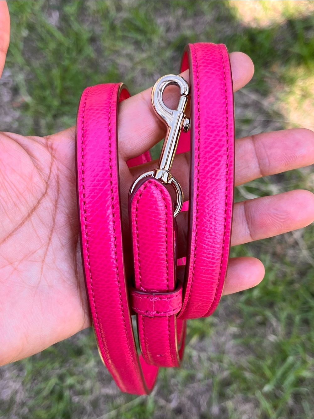 Women’s Pink Crossbody Bag Strap – Adjustable Replacement - Picture 3 of 3